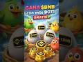 ⭐¡Estoy GANANDO BINANCE COIN en este BOT de TELEGRAM!😬💵(SIN INVERSIÓN)☑️