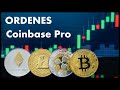 ORDENES EN COINBASE PRO · STOP LIMIT · LIMIT · MARKET ⭐ COINBASE PRO TRADING TUTORIAL