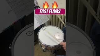 Fast hands on snare drum #drums #drummer