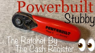 Powerbuilt Stubby Ratchet TOTAL TEARDOWN 3/8” Drive