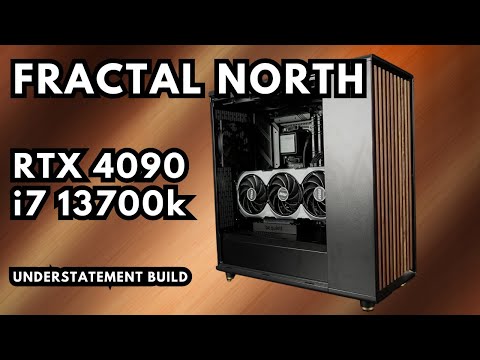 Fractal North PC Build | RTX 4090 | i7 13700k | bequiet | Wood PC