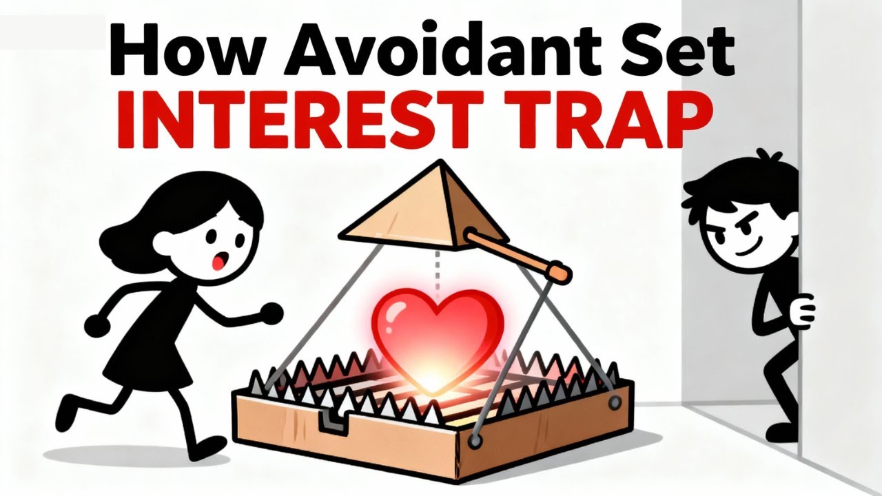 Как избегающий человек создает ловушку интереса, в которую вы можете попасть