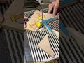Hey why are you cutting my wooden painting 😤 #shortsfeed #shorts