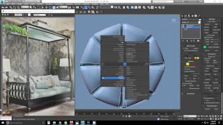 modeling sofa in 3ds max