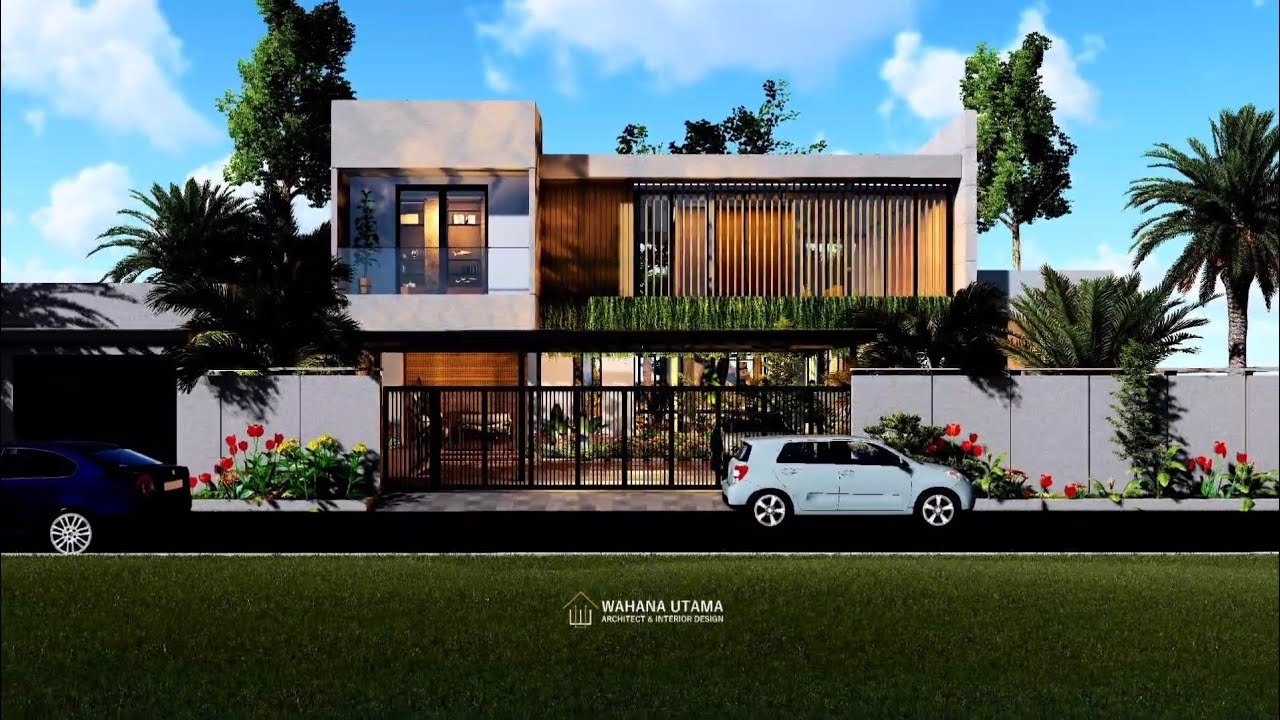 Desain Rumah Dengan Sirkulasi Udara Dan Pencahayaan Maksimal, 27x30 di Riau Bapak Prajja.