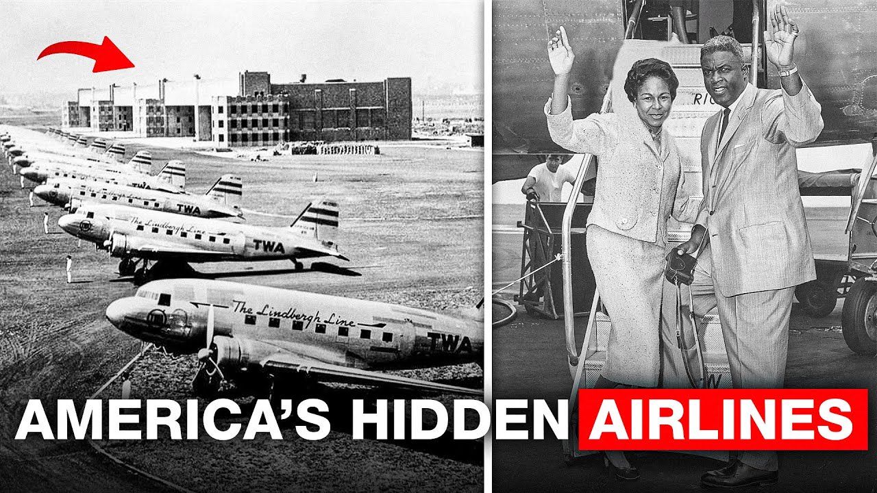 Rare Photos of The BLACK Airlines America ERASED!