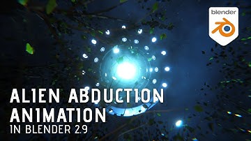Alien Abduction Animation in Blender 3D