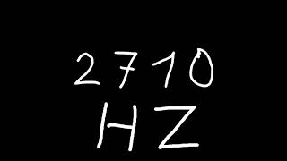 2710 Hz
