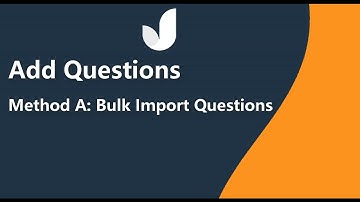 How to Batch Import Questions to Question Bank?