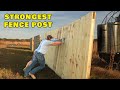 We Can&#39;t Get These Fence Posts To Fail