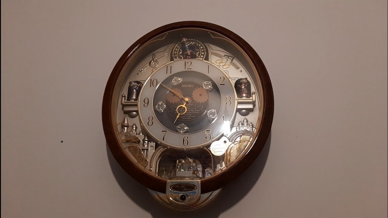 Seiko Wall Clock with Melodies in Motion + Catchup YouTube