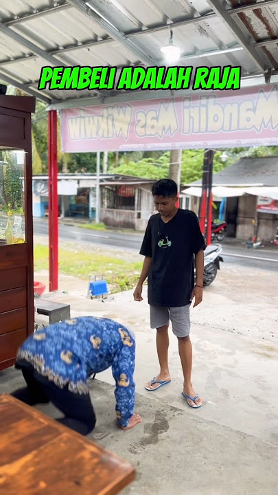 Komedi lucu - Pembeli adalah raja