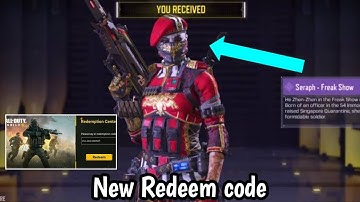 October 2022 Working Redeem cod mobile | Call of duty mobile Redeem code | codm Redeem code 2022