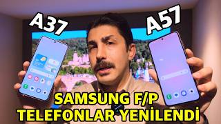 Fp Odaklı A Serisi Yenilendi, Artık Daha Cazipler Samsung Galaxy A37 Ve A57