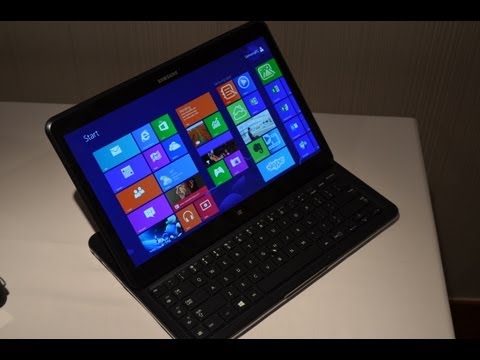 Video: Es Ist Ein Tablet! Es Ist Ein Laptop! Es Ist Samsungs Windows 8 Hybrids