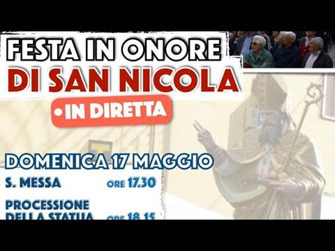 In diretta dalla Parrocchia di Simeri Crichi - S. Messa e processione in onore di San Nicola di Bari