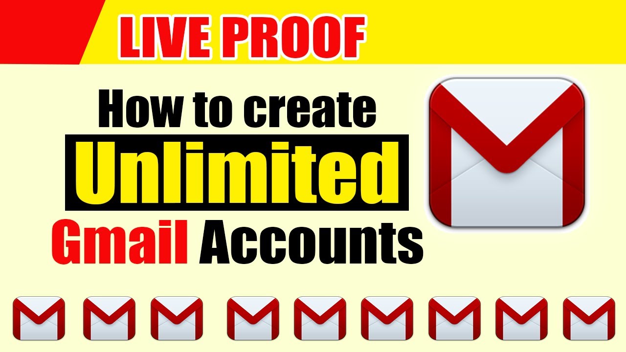 How to create Unlimited Gmail Accounts | Gmail accounts Generator