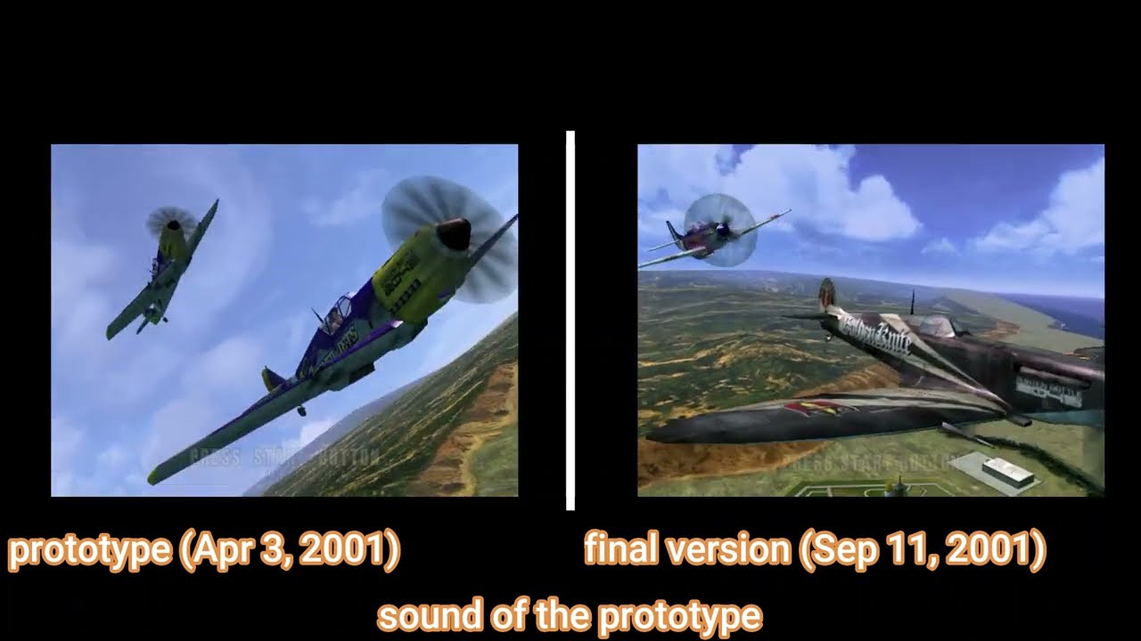 Propeller Arena Dreamcast cutscene comparison (Apr 03, 2001 prototype)