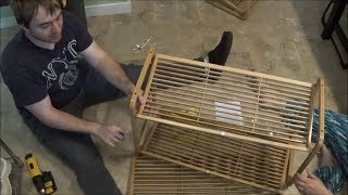 Review and Assembly of Honey-Can-Do SHO-01599 Bamboo 3-Tier Shoe Shelf