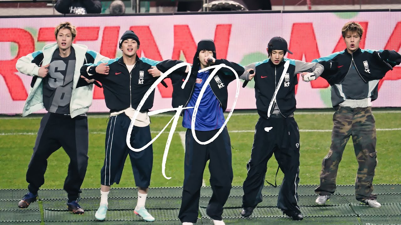 [4K] 코르티스 CORTIS - GO! | 251118 축구 대한민국 가나전 하프타임 공연 팬캠