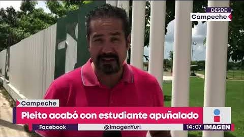 Alumno apuñala a su compañero por ¡celos! | Noticias con Yuriria Sierra