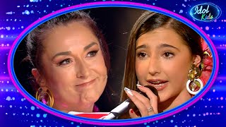 COPLA en ESTADO PURO con «Ojos verdes» de Leonor López | Semifinal 02 | Idol Kids 2022