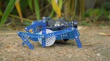 mBot2 takes adventures outdoors.