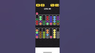 Ball Sort Puzzle - Level 961
