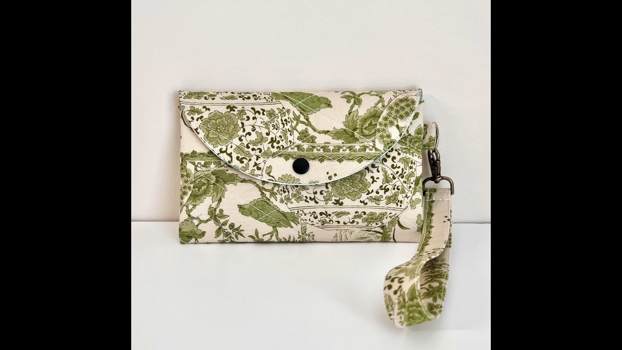 How to sew a two pockets wallet - by www.BLHandmade.com