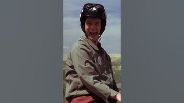 Lloyd can get 70MPG on this hog, impressed? 🛵 | Dumb and Dumber #shorts #jimcarrey