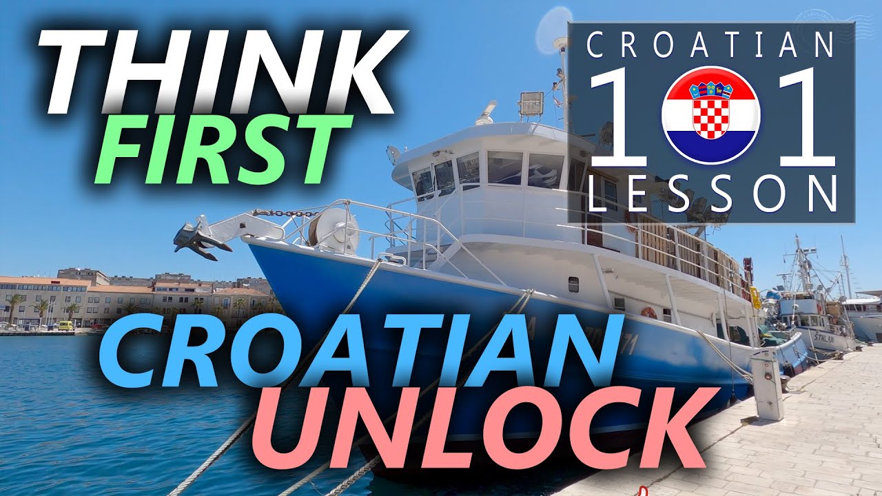 029 📚Think first Method - Listen & repeat, Boost 🇭🇷 Croatian Language 101 - Learn Croatian
