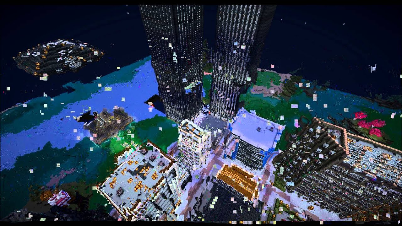 Minecraft-TightRope Fail