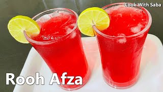 Ramadan Special  Rooh Afza Summer Drink | Iftar Sherbet Recipe | Cook With Saba