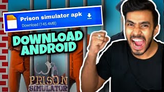 Prison simulator game for mobile download nad gameplay @Techno Gamerz