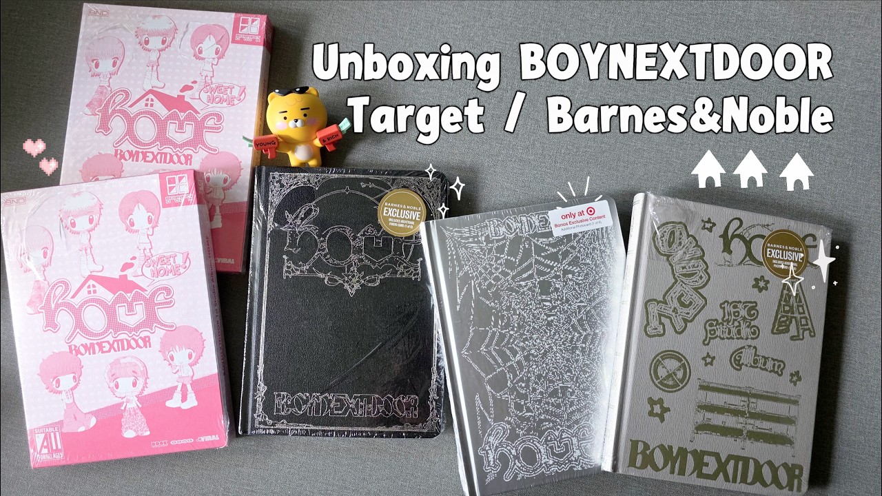 BOYNEXTDOOR Home 1st Album Target and Barnes & Noble Exclusive