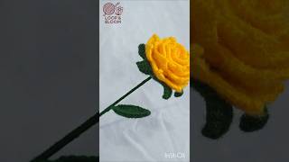 𝐅𝐮𝐥𝐥 𝐯𝐢𝐝𝐞𝐨 𝐥𝐢𝐧𝐤 Https:youtu.be/Bbmb - Scopt4?Si=Yomehbfrh03Wdo 10 Min Crochet Flower 🌸 Easy 3D Flw