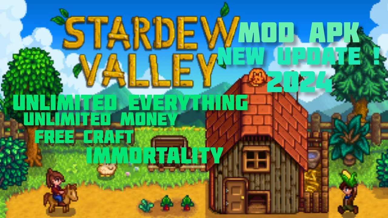 Stardew valley Mod apk unlimited everything free craft/ new update link in description