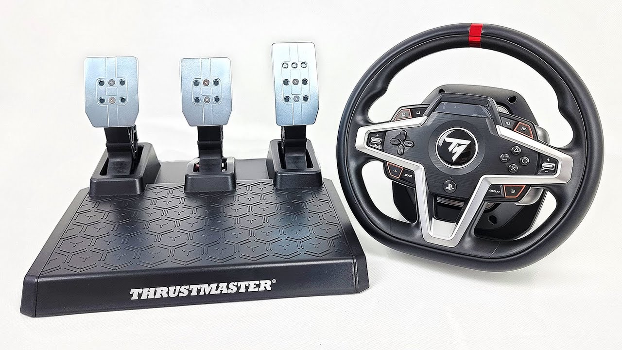 THRUSTMASTER T248 STEERING WHEEL - UNBOXING & GAMEPLAY 