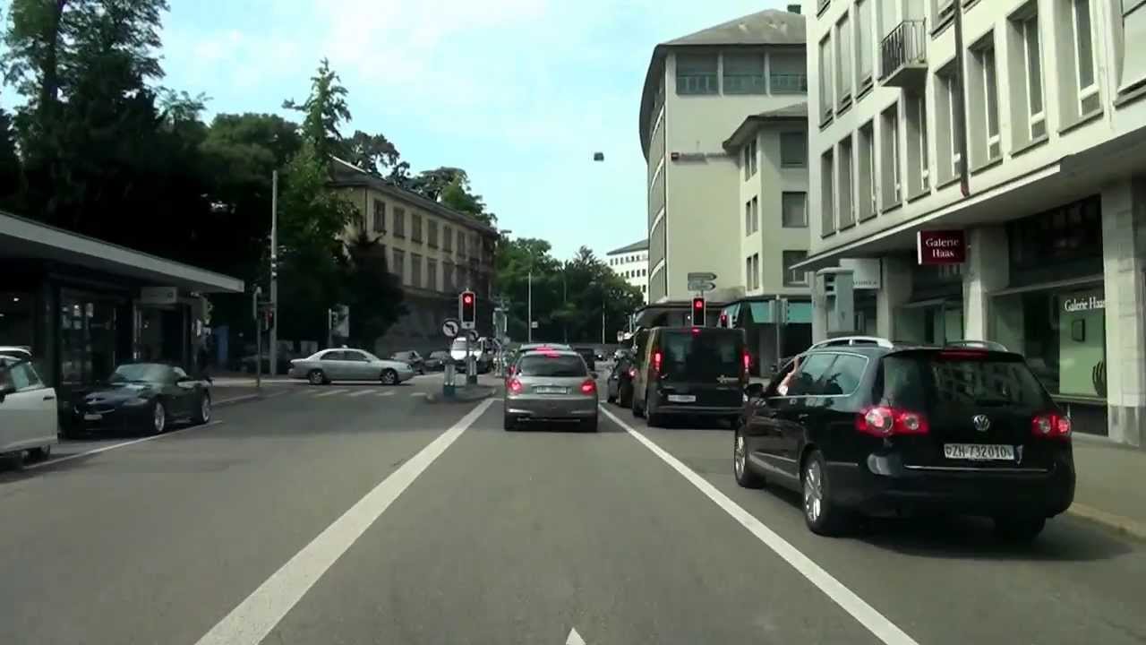 Driving in Aargau and Zürich/ Switzerland/ 08.2013/ FullHD