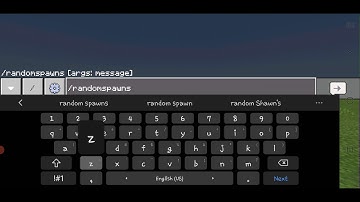 Pocketmine Plugin | RandomSpawns 1.0 (Description)