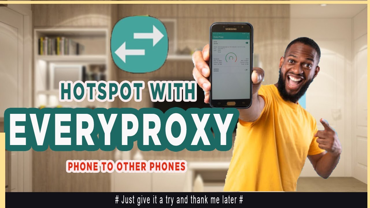 How to hotspot with Every proxy app. - YouTube