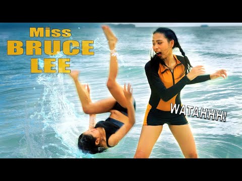 Carla Of Boracay Tries Out For Miss Bruce Lee