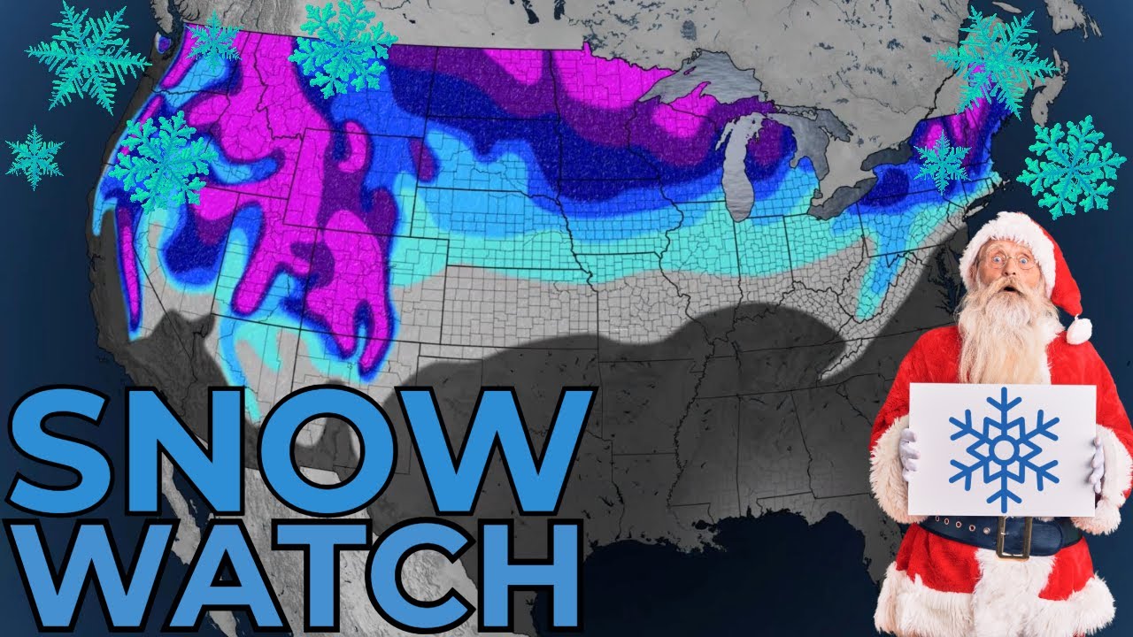 SNOW or NO? Will There Be A White Christmas In 2024? - YouTube