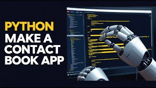 Python Project 6: Contact Book App | Intermediate Level Tutorial