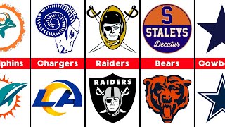 All NFL Teams Logo Evolution