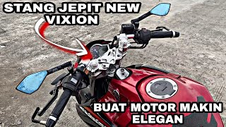 GAHAR!! Review Stang Jepit New Vixion Advance Buat Motor Makin Elegan