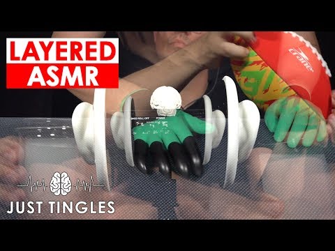 LAYERED ASMR | Fizzing * Tapping * Ripples | NO TALKING | 1 Hour