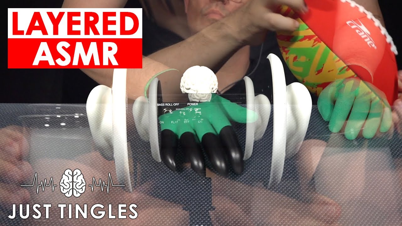 LAYERED ASMR | Fizzing * Tapping * Ripples | NO TALKING | 1 Hour - YouTube