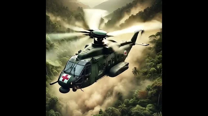 🚁 Jungle Rescue Mission: Military Helicopter Saves Lives in Extreme Conditions! 🌿⚡