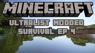 Ultralist Modded Survival {Ep 4} (THE ULTIMATE PICKAXE!!) [Minecraft Letz Play]